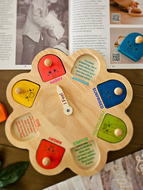 QToys Australia (USA) Emotions Puzzle with Coping Strategies
